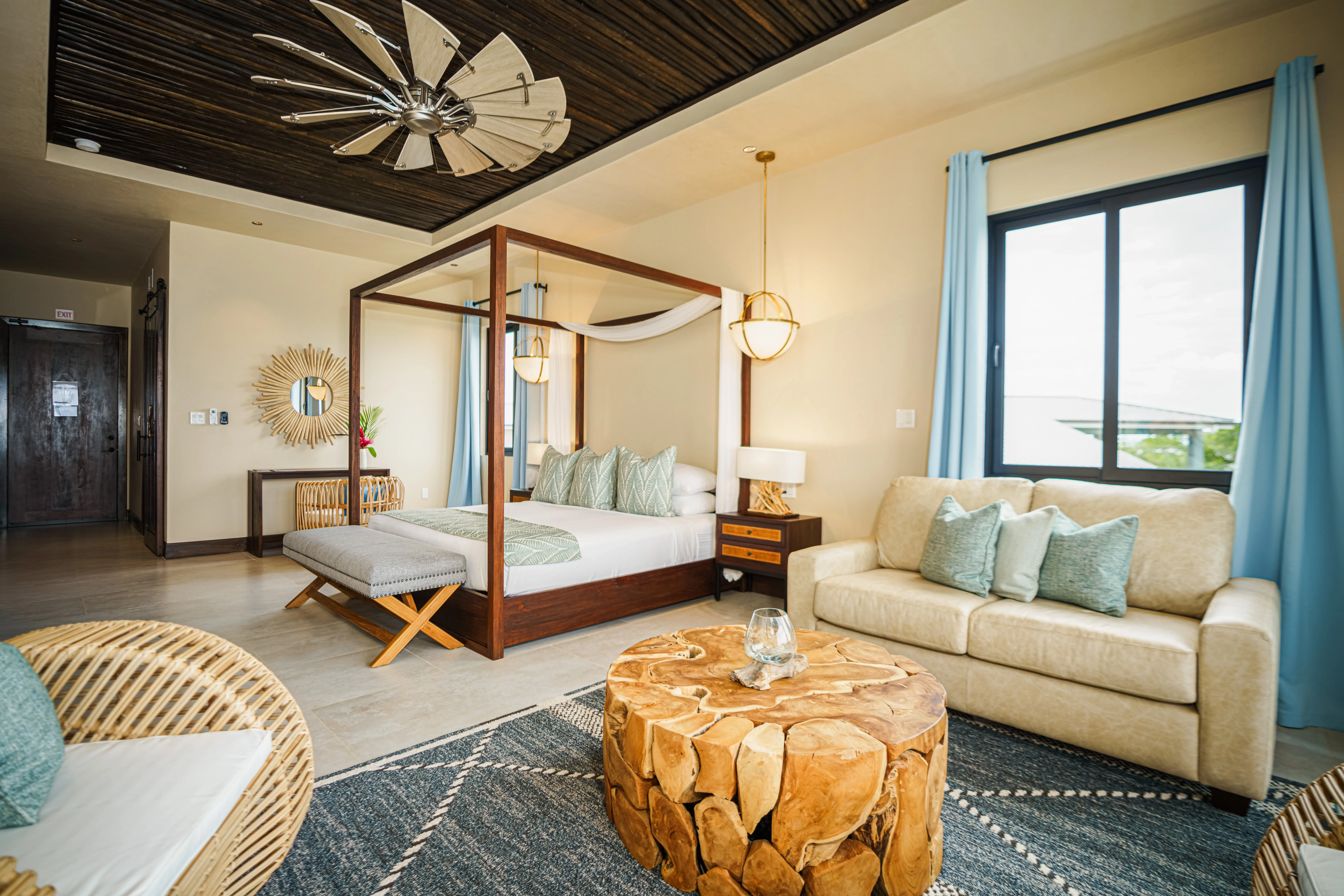 Prana Maya room at mindfulness retreat