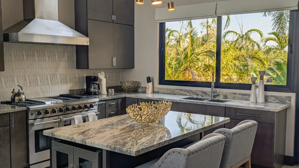 kitchen at womens wellness retreat