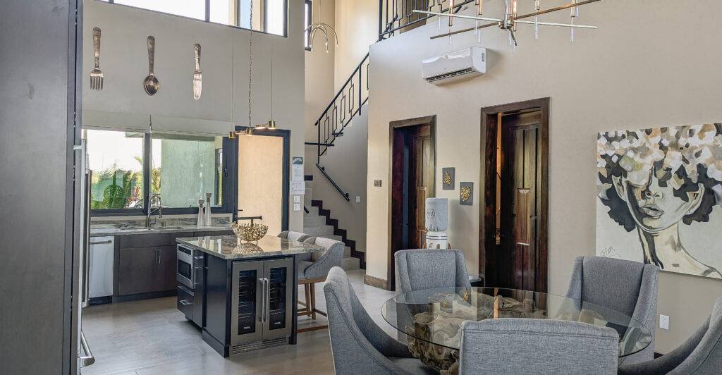 living space at healthcare professional wellness retreat